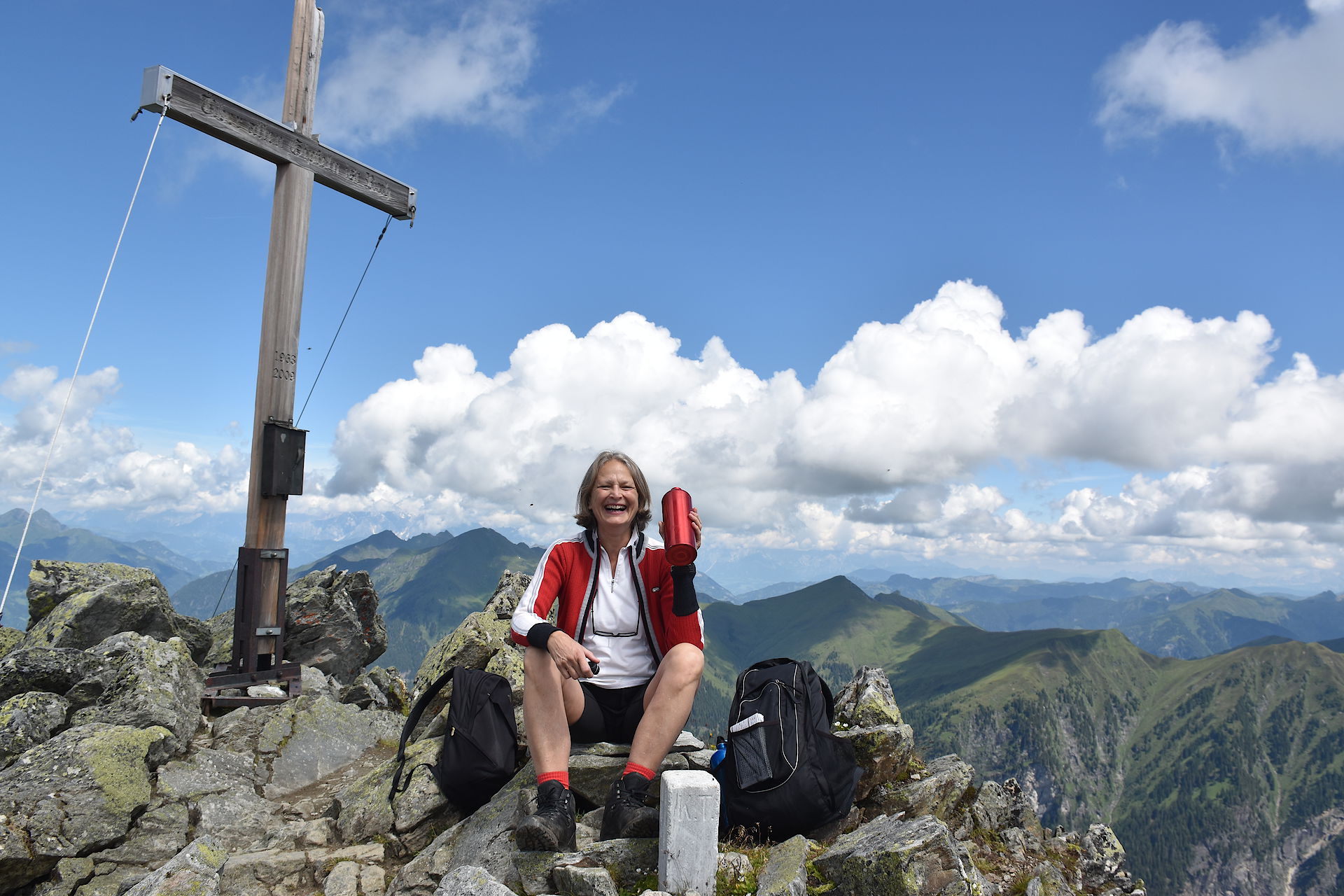 On top of the Graukogel